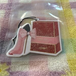 Carolina Herrera Good Girl  Pink and Black High Heel Air Freshener Sealed